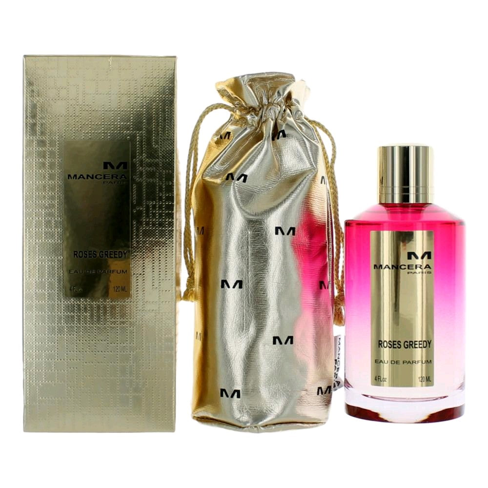 Mancera Roses Greedy von Mancera, 4 oz Eau de Parfum Spray für Damen