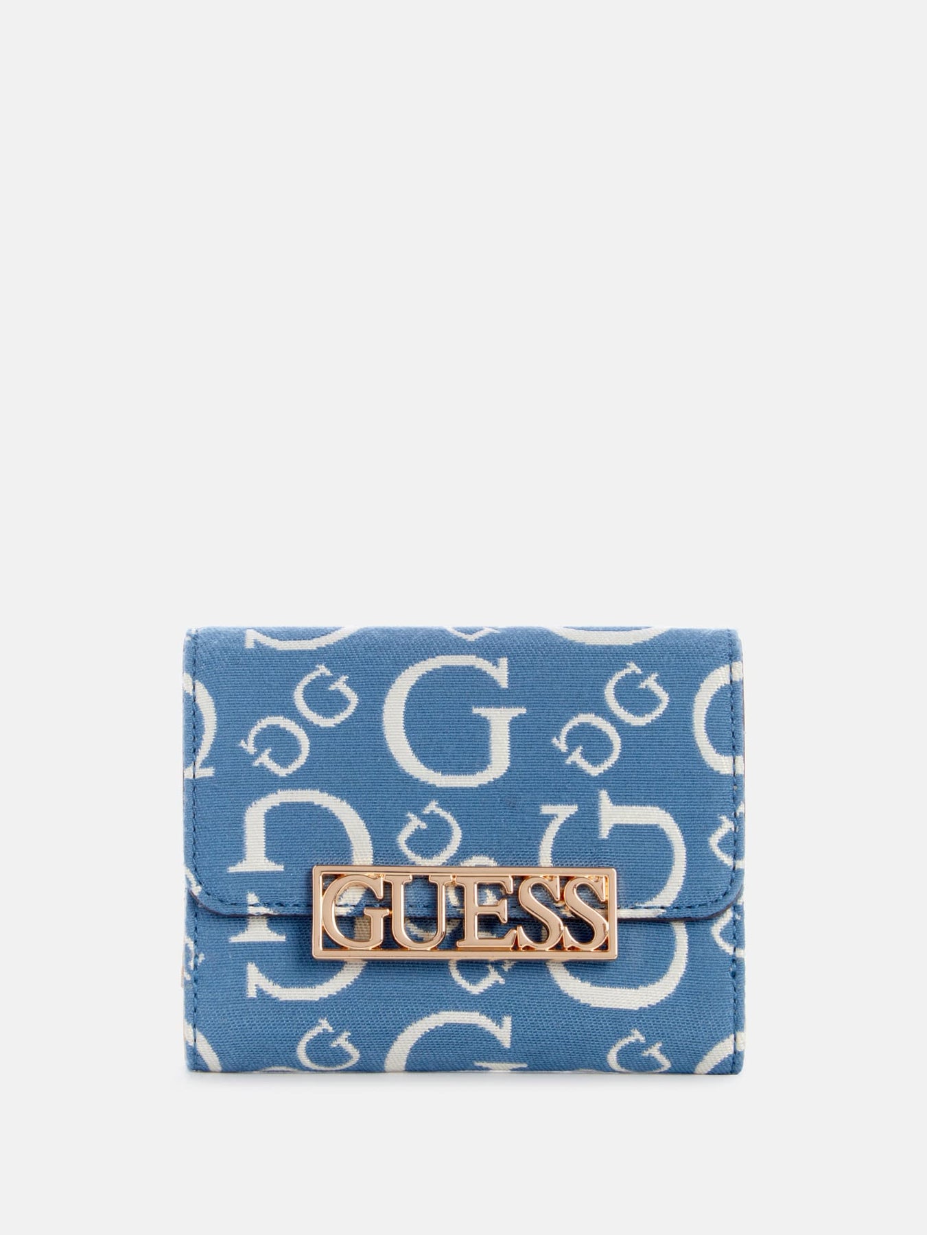 Carrboro Jacquard Logo Geldbörse