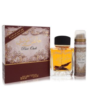 Lattafa reine oudi von lattafa eau de parfum spray plus 1,7 oz deodorant 3.4 oz Damen