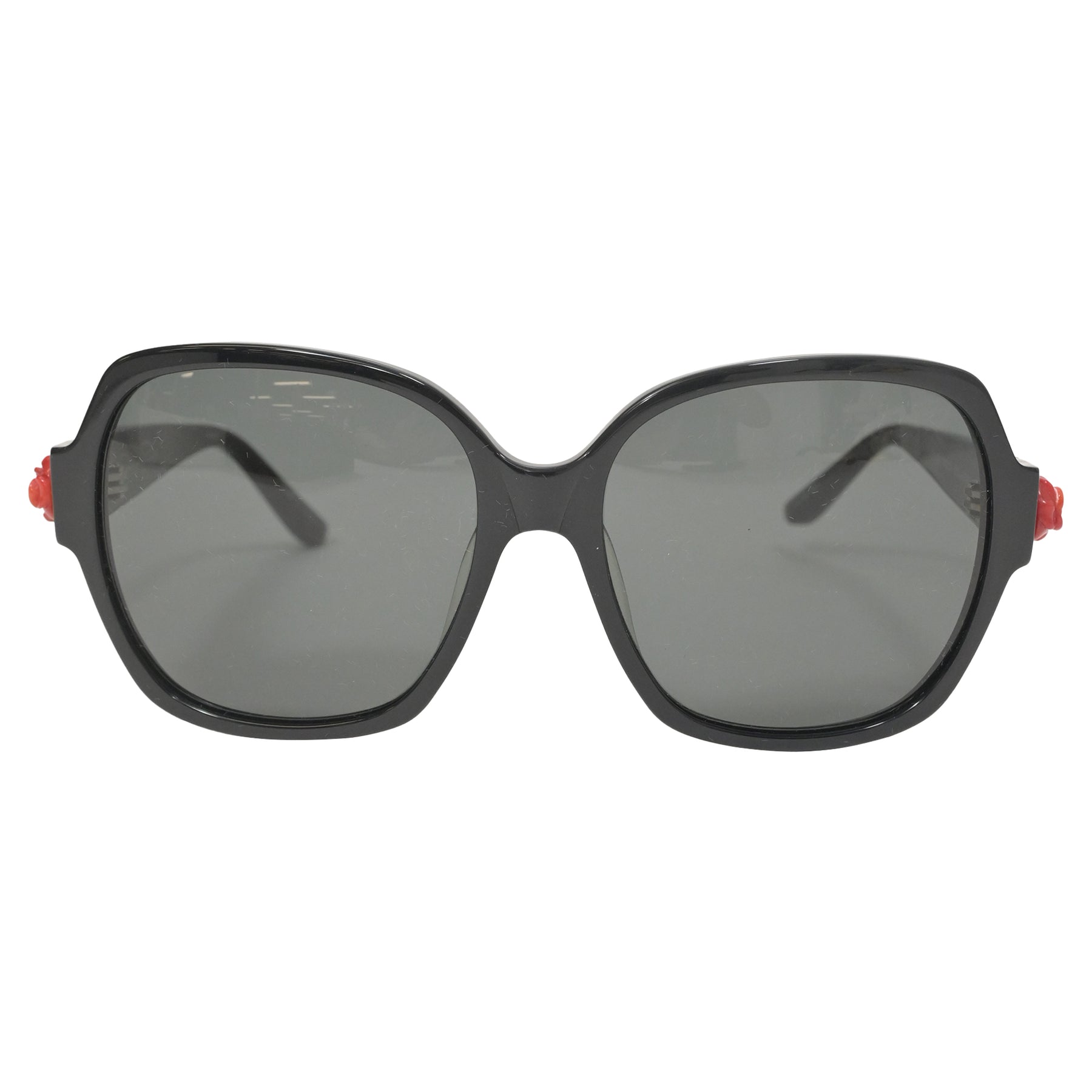 Oscar de la Renta Sonnenbrille in Schwarz