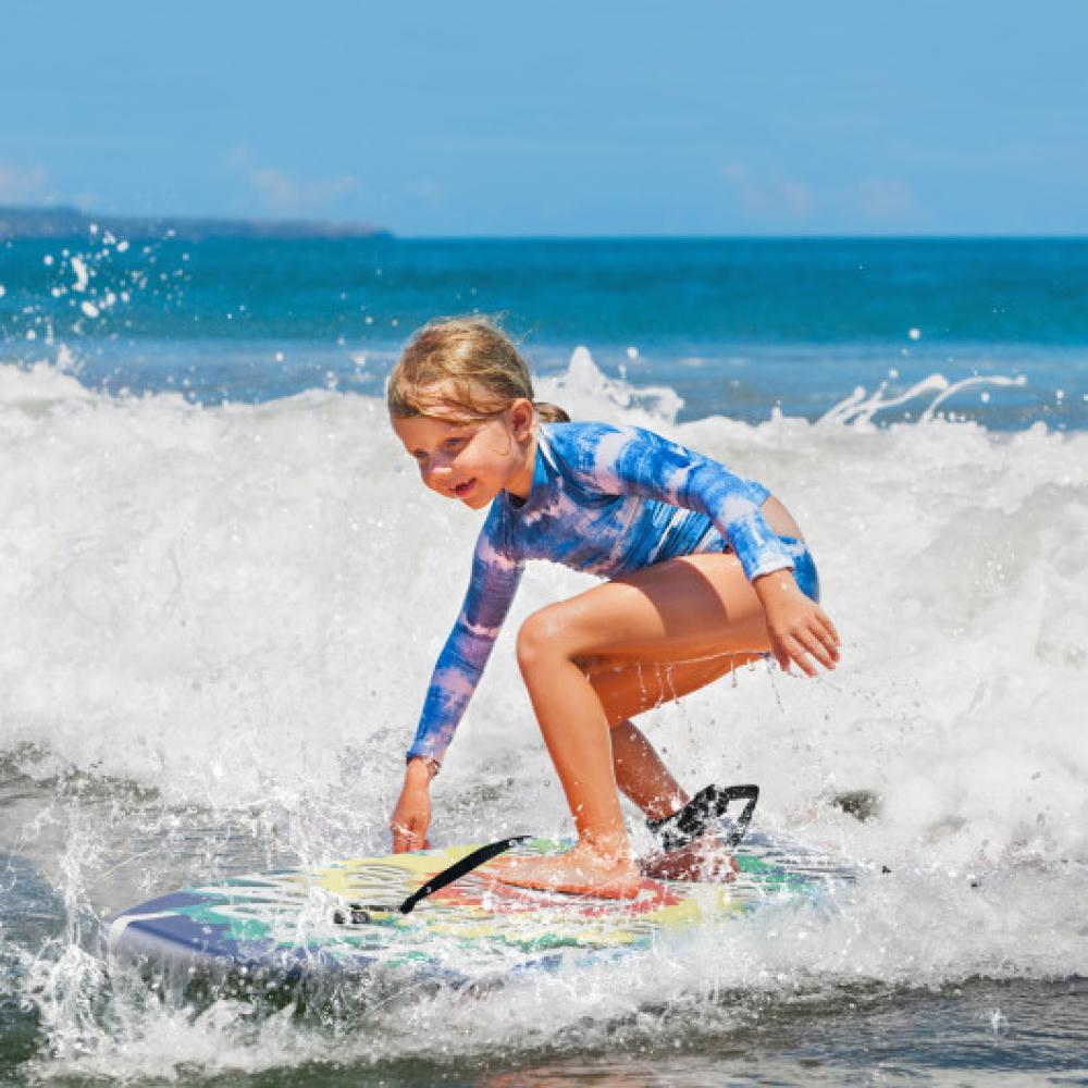 33/37/41 Zoll Leichtes Body Board Boogie Board mit EPS Core XPE Deck HDPE Boden Multicolor4-S