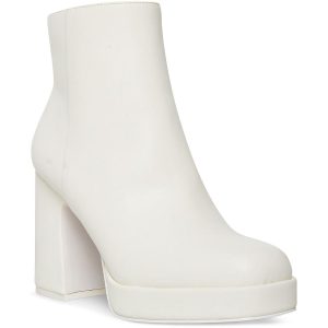 Activatte Imitat Leder Plattformen Stiefeletten