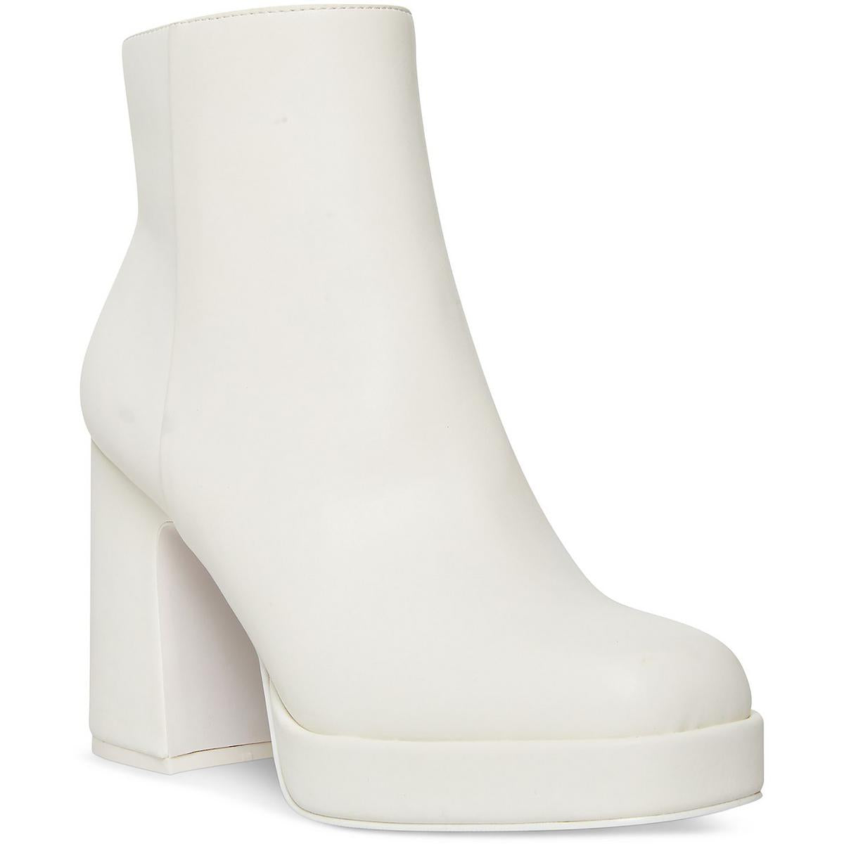 Activatte Imitat Leder Plattformen Stiefeletten
