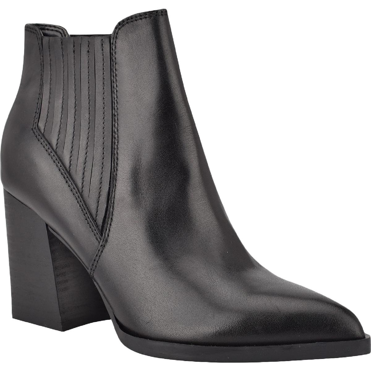 Ellard Leder Fersen Stiefeletten