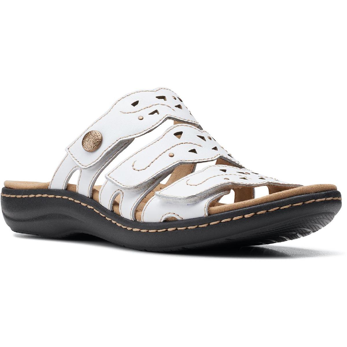 Laurieann Echo Leder Slip auf Fußbett Sandalen