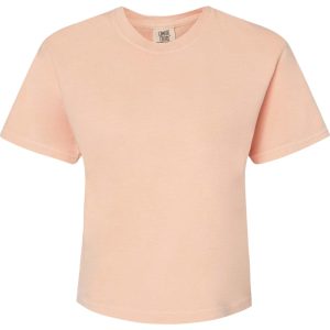 Komfort Farben Damen Schwergewicht Boxy T-Shirt 7827137495100