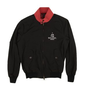 Takahiromiyashita The Soloist bestickte Jacke – Schwarz