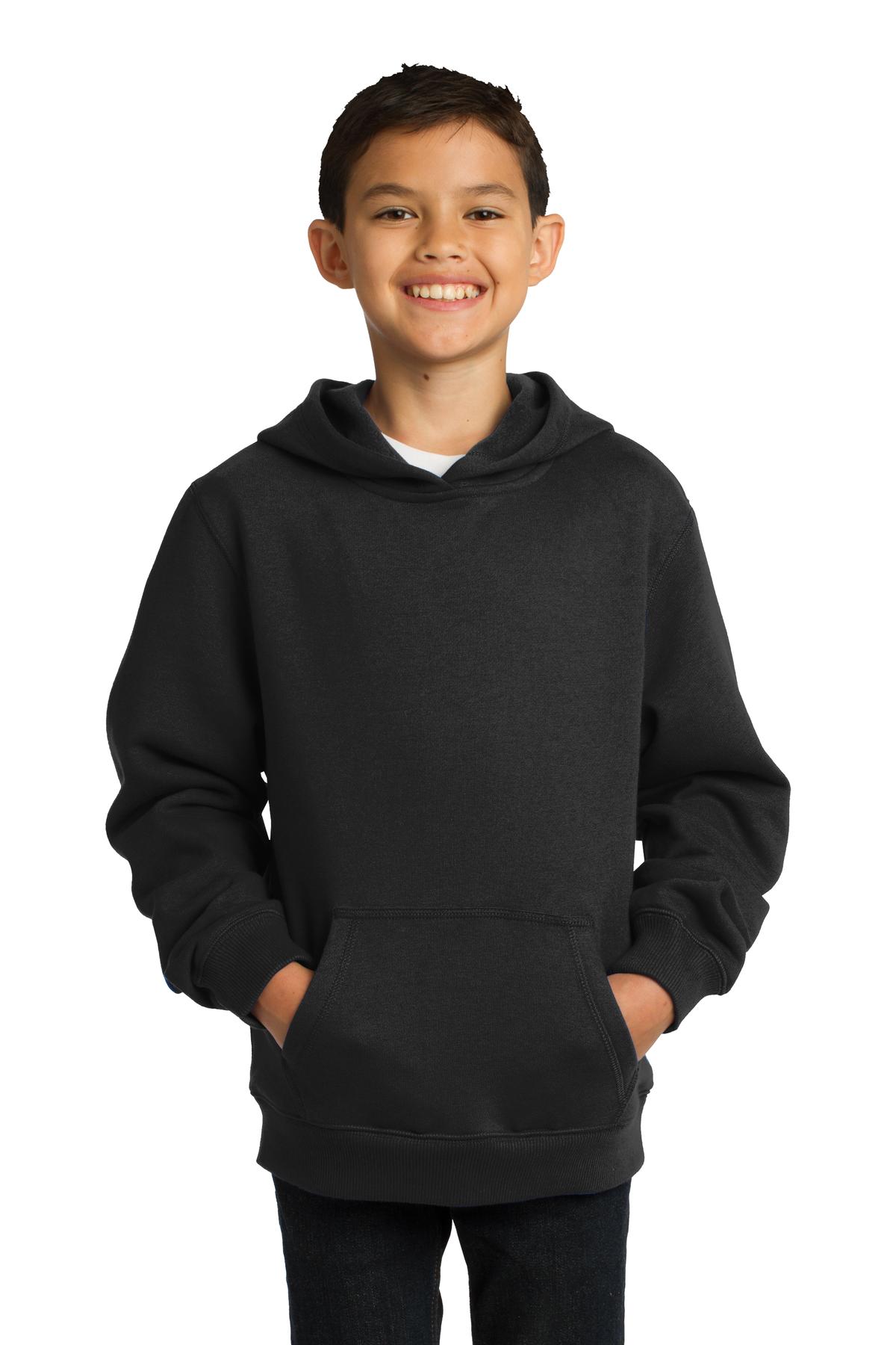 Sport-Tek Jugend-Pullover-Kapuzen-Sweatshirt