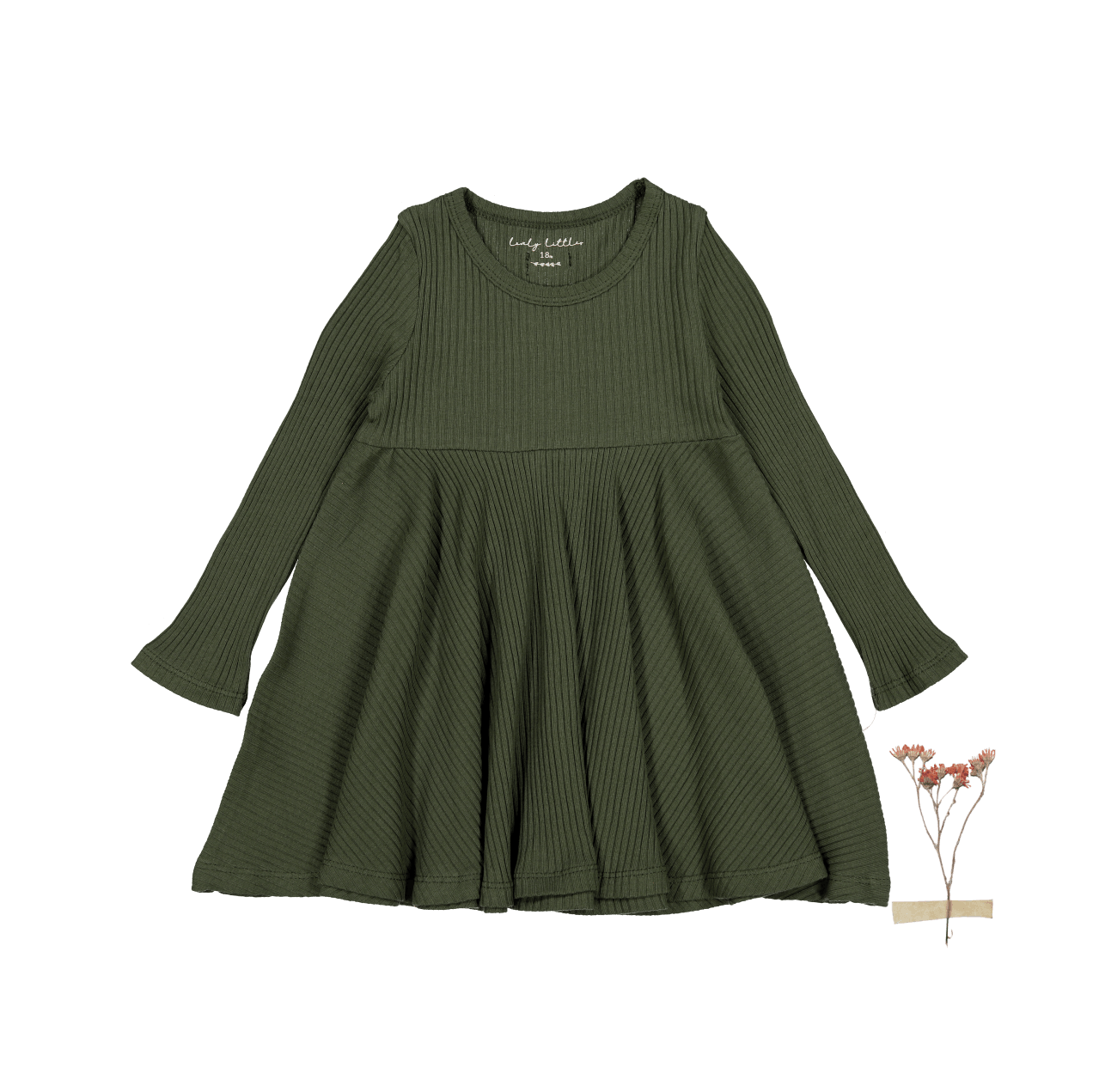 Das Langarmkleid – Moss