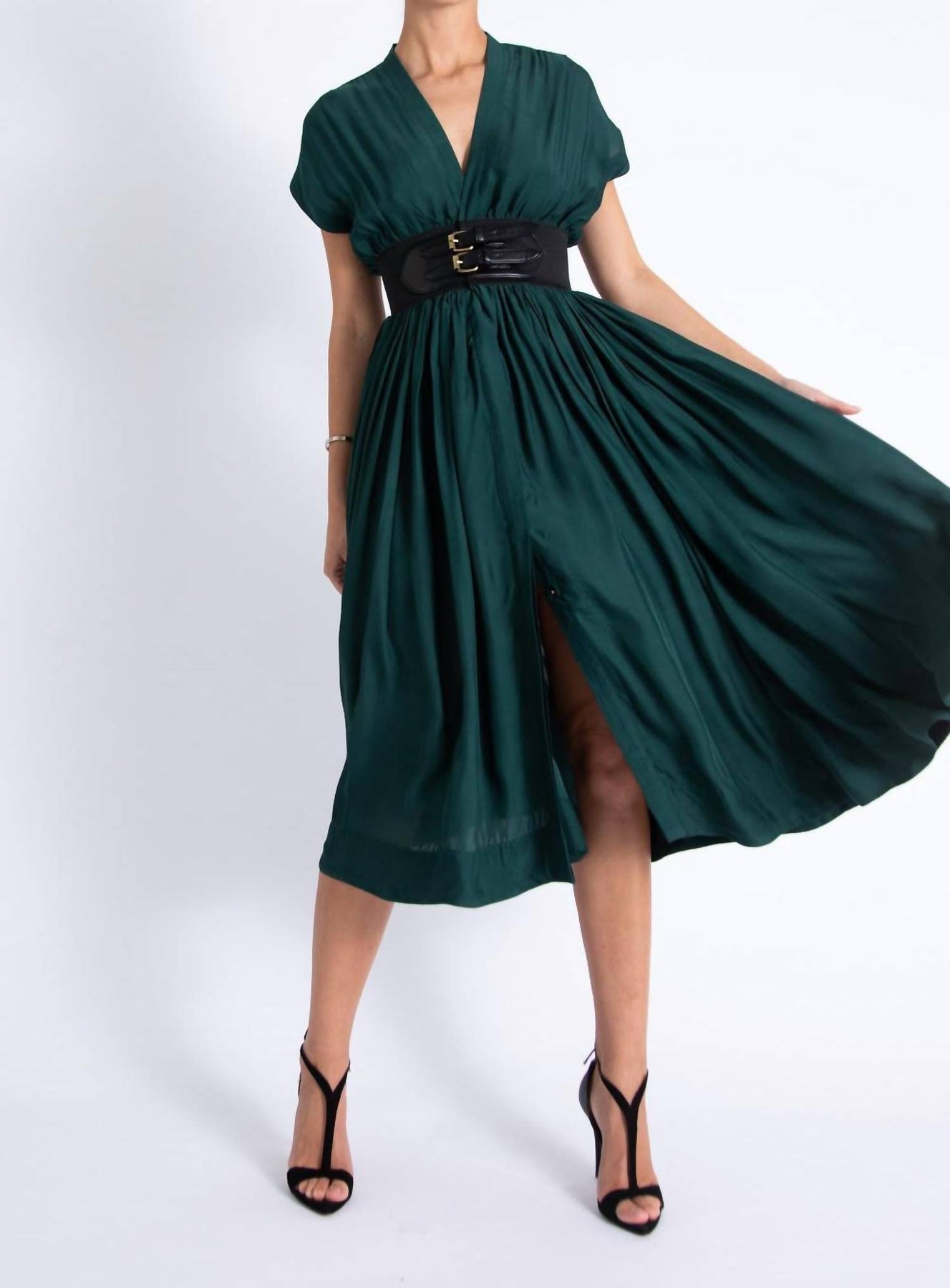 Brautkleid in Grün