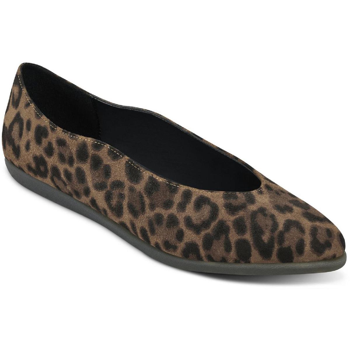 Virona Leder Slip auf Flats