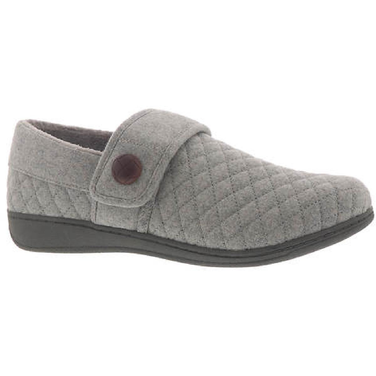 Jackie gesteppte Flanell Loafer Hausschuhe