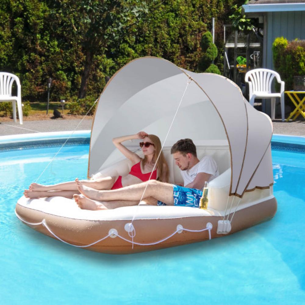 Aufblasbarer Pool Float Lounge Schwimmen Raft