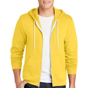 American Apparel Herren Flex Fleece Zip Kapuzenpullover F497W