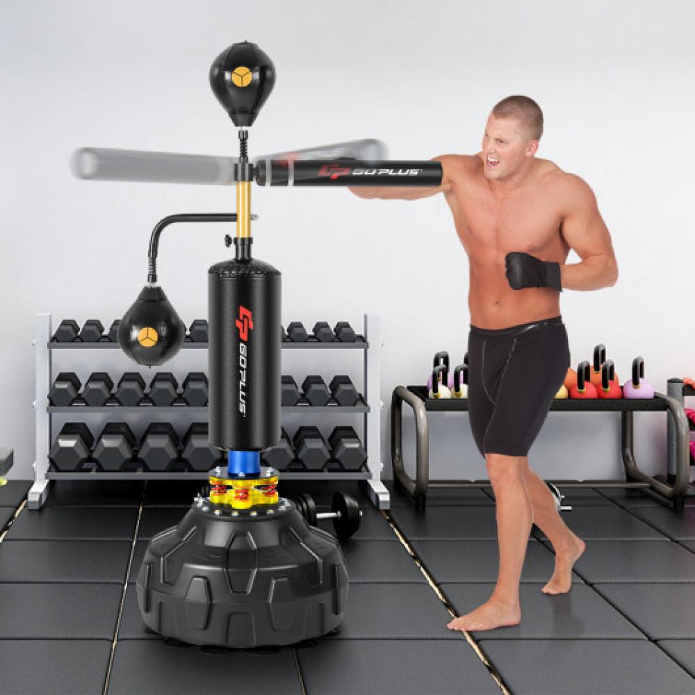 Boxing Speed Trainer Freestanding Fillable 360 ° Spinnbar einstellbare Höhe