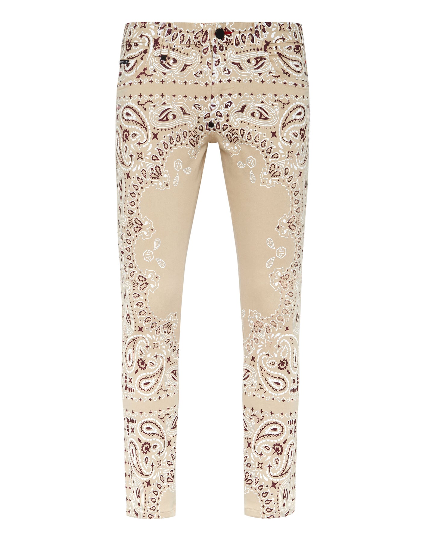 Jeanshose Skinny Fit Paisley Bandana
