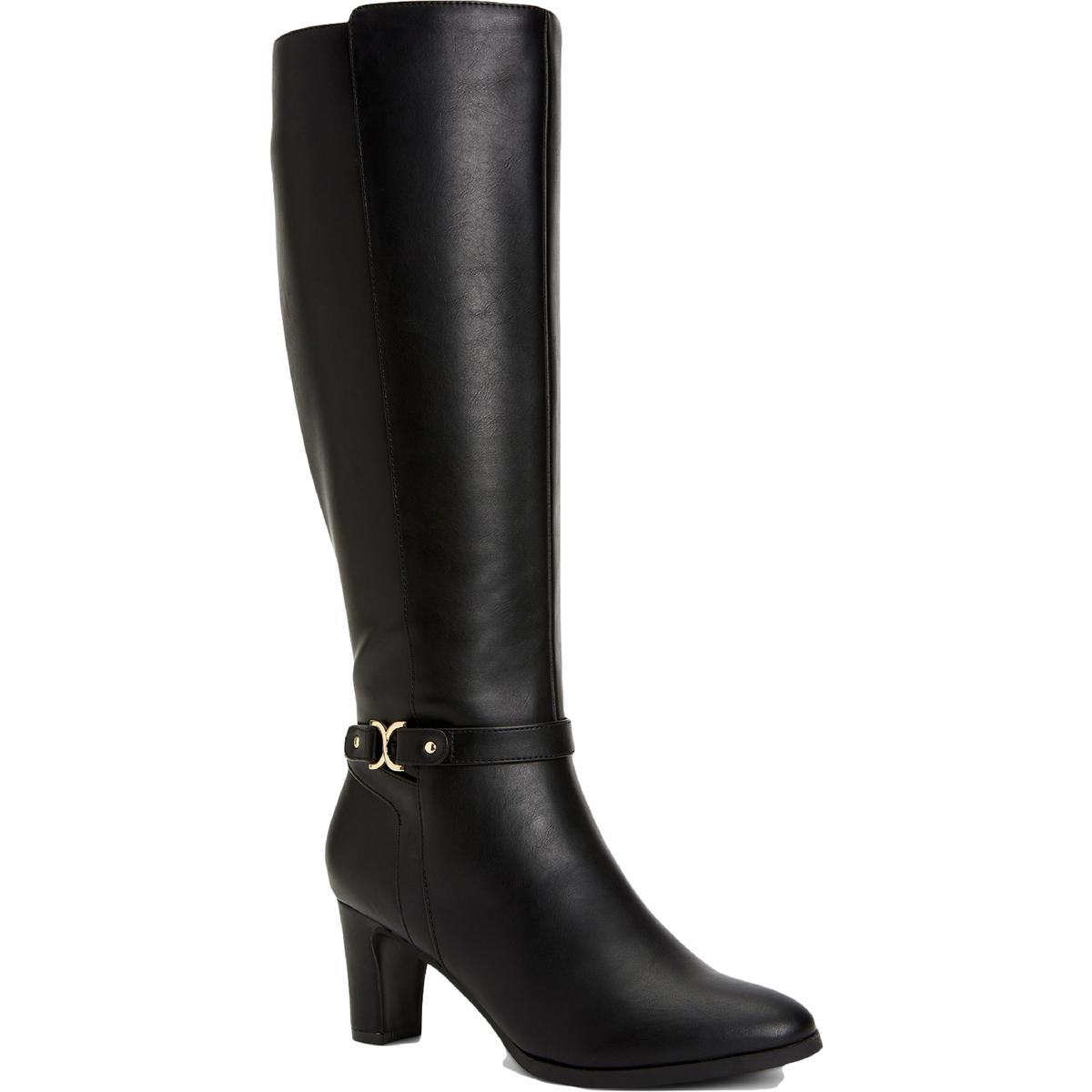 Palmaa Imitat-Wildleder Stiefeletten mit Absatz