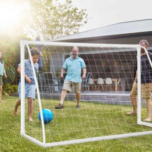 6 x 4 Fuß Fußball Ziel mit starken UPVC Rahmen