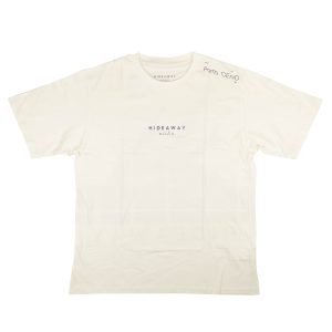 Hideaway Porto Cervo Kurzarm-T-Shirt – Weiß