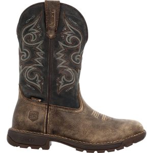 männers legacy 32 wasserdichter Pull-on Boot – mittlere Breite in braun/grau 7765032927292