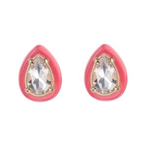 Bea Bongiasca Flower Funk 9K & Silber 1,58 ct. tw. Rock Kristall Ohrstecker
