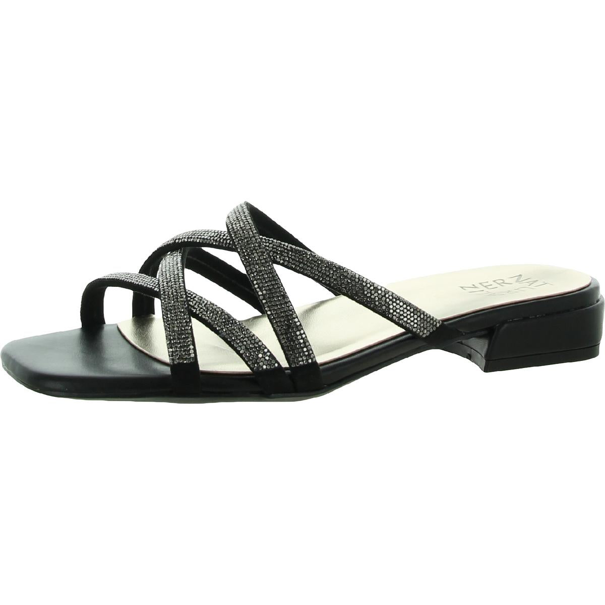 Abrianna Imitat Wildleder quadratisch Toe Block Absatz