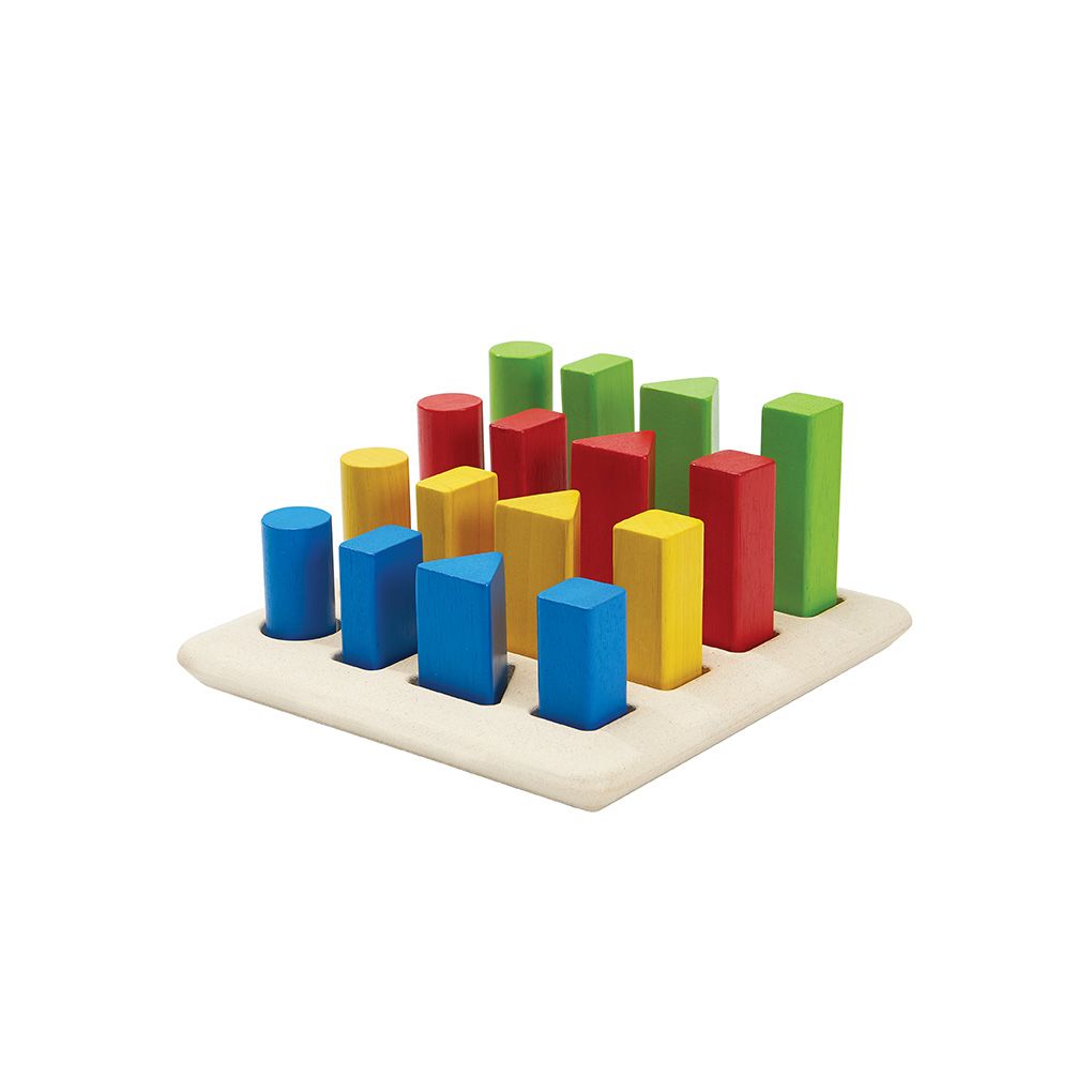Geometrisches Peg Board