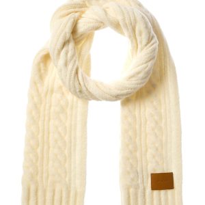 Vince Airspun Cable Wolle-Blend Schal