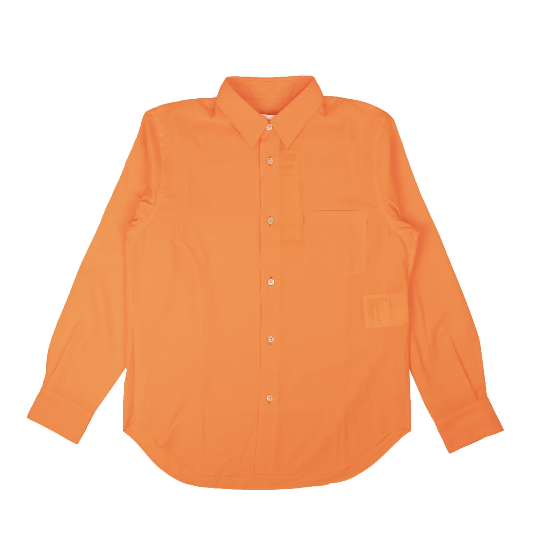 Junya Watanabe Trandparent Langarmshirt – Neon/Orange