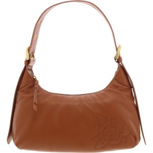 Fenne Stickerei Leder Schulter Handtasche