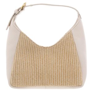 Marza Mixed Media Leder Schulter Handtasche
