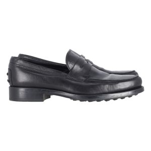 Tod's Penny-Loafer aus schwarzem Leder