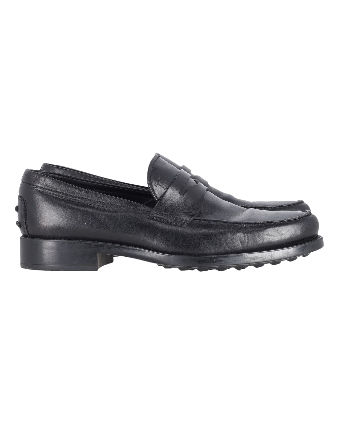 Tod's Penny-Loafer aus schwarzem Leder
