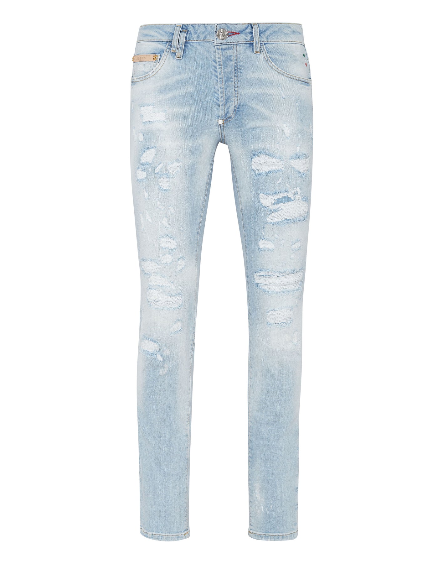 Jeanshosen Super Straight Cut Studs