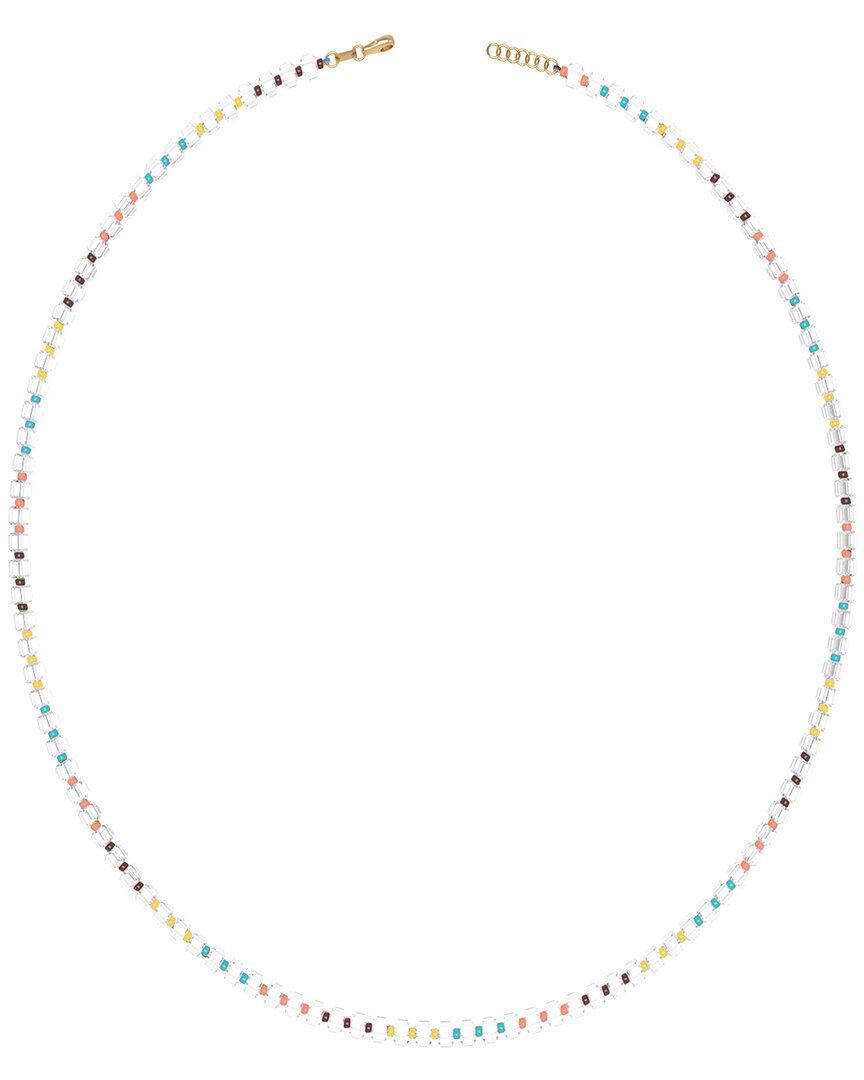 Bea Bongiasca Blume Funk 9K & Silber 256.80 ct. tw. Rock Kristall Perlen