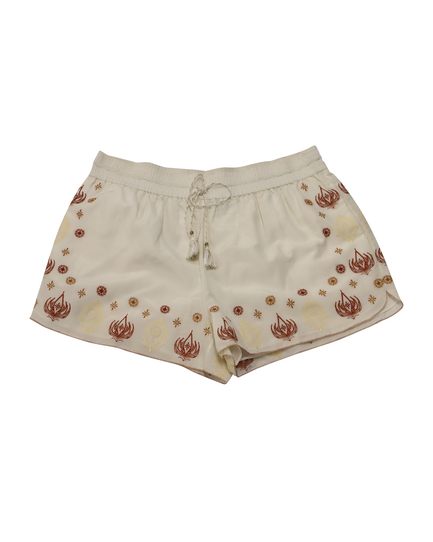 Rachel Zoe Stephanie Shorts aus Seide in Elfenbein
