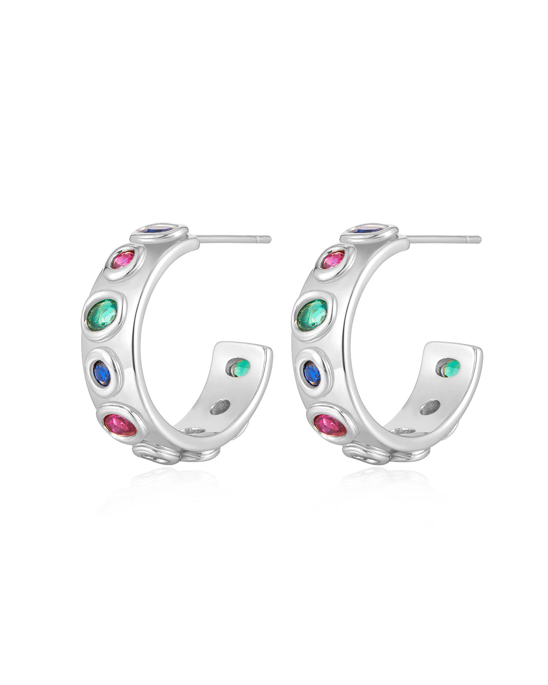 Die Royale Stone Hoops