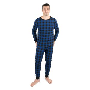 Weihnachten Herren zweiteilige Baumwolle Pyjamas kariert