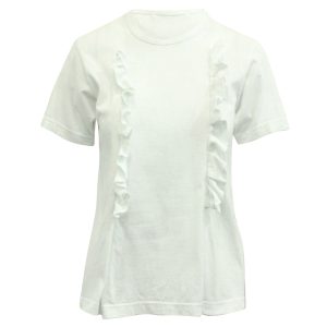 Comme Des Garcons T-Shirt aus weißer Baumwolle 7764965425212