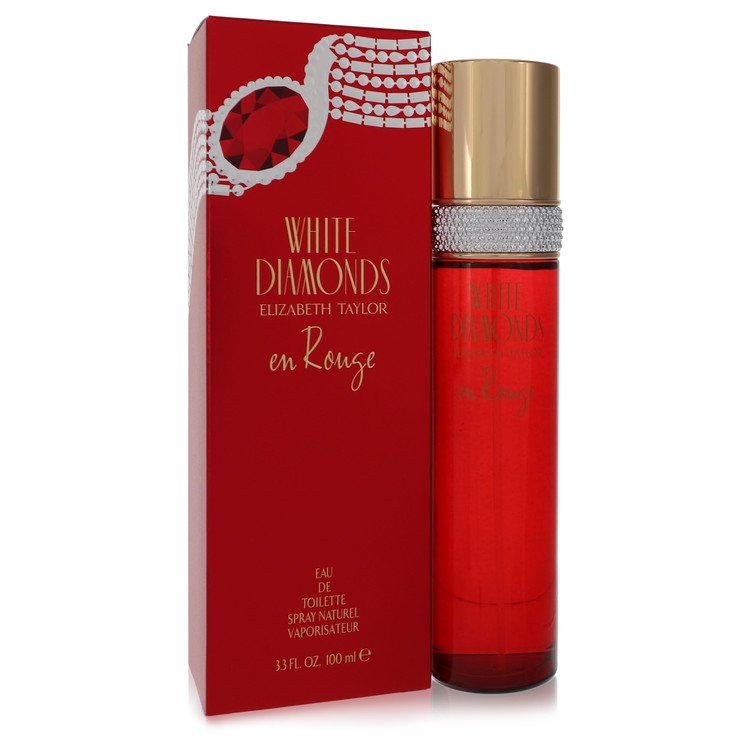 White Diamonds En Rouge von Elizabeth Taylor Eau de Toilette Spray 3,3 oz Damen