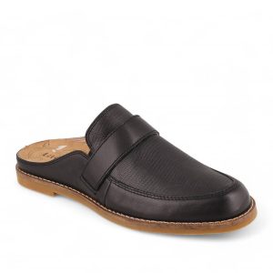 Damen Royal Slip auf Loafer – Mittlere Breite in schwarz Schlange Emboss