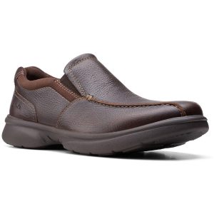Bradley Schritt Leder Slip auf Loafer