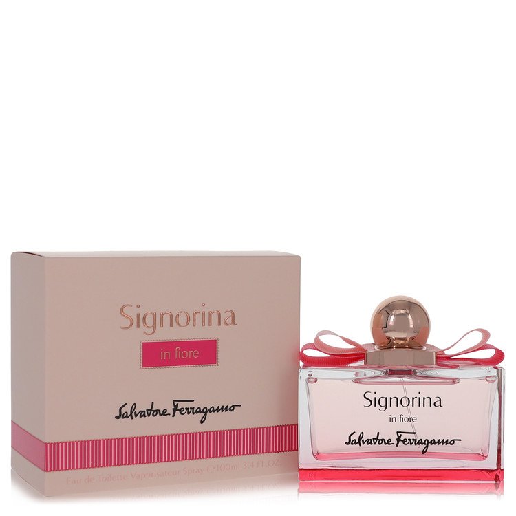 Signorina In Fiore von Salvatore Ferragamo Eau de Toilette Spray 3.4 oz Damen