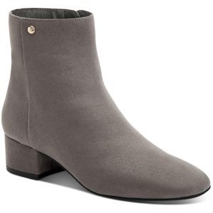 Heatherr Covered Ferse Reißverschluss Stiefeletten