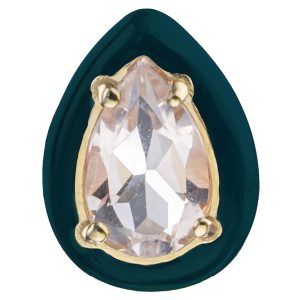 Bea Bongiasca Flower Funk 9K & Silber 1,58 ct. tw. Rock Kristall Ohrstecker