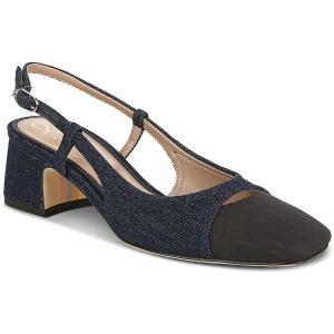 Diane von Furstenberg quadratisch Toe Slingback Absatzschuhe