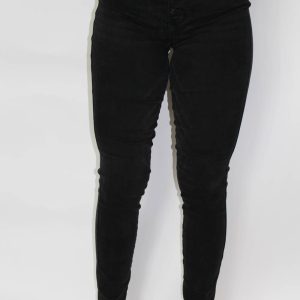 Haylie hoher Bund Skinny Jeans in schwarz 7765067235388