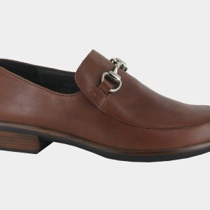 Bentu Loafer aus weichem Kastanienleder