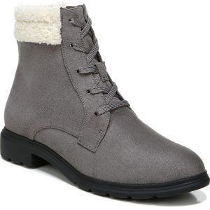 Networking Faux Wildleder Knöchel Kampf & mit Schnürschuhe