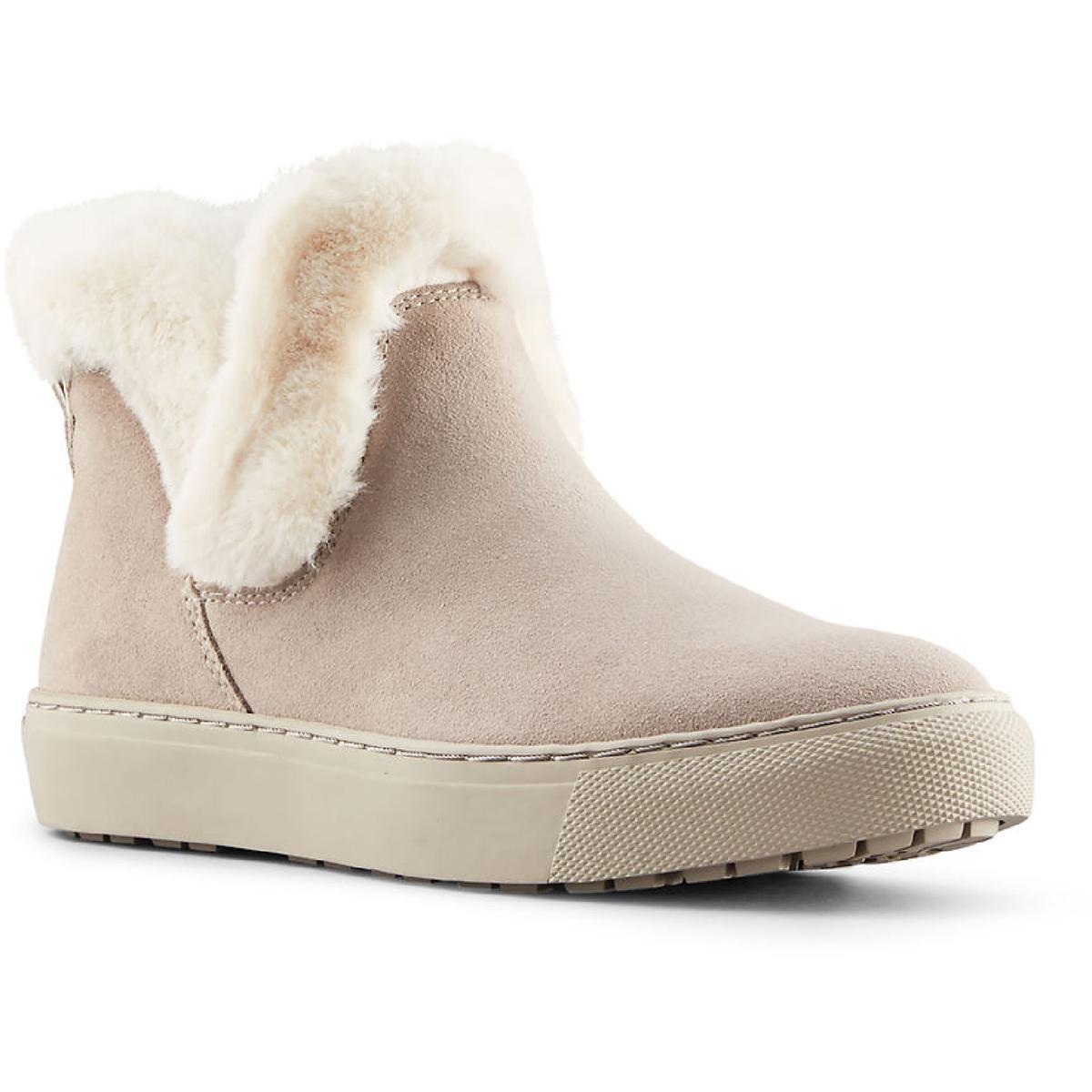 Duffy Kunstleder Kunstpelz Besatz Stiefeletten